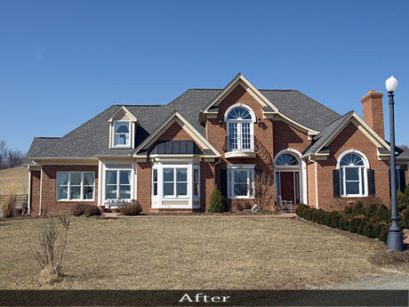exterior after